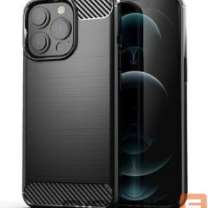 Back panel cover iLike Samsung GALAXY A34 5G BACK CASE CARBON Black