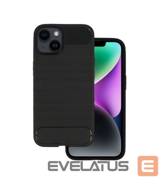 Back panel cover iLike Apple IPHONE 14 BACK CASE CARBON Black
