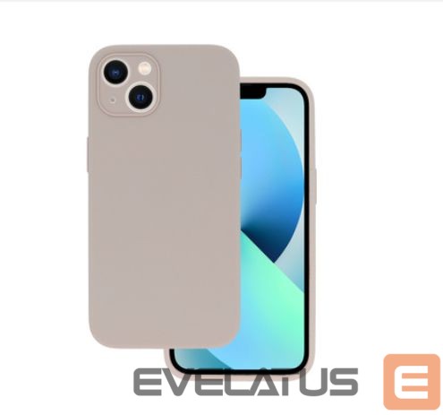Back panel cover iLike Apple IPHONE 14 PRO MAX SILICONE LITE Beige