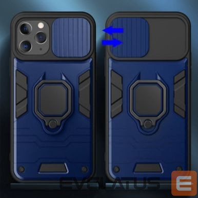 Back panel cover iLike Apple IPHONE 14 PRO MAX RING LENS CASE Blue