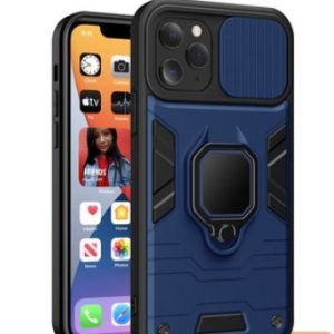 Back panel cover iLike Apple IPHONE 14 PRO MAX RING LENS CASE Blue