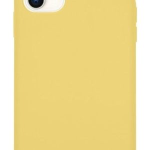 Back panel cover Tactical Apple iPhone 11 Velvet Smoothie Cover Yellow