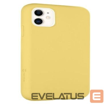 Back panel cover Tactical Apple iPhone 11 Velvet Smoothie Cover Yellow