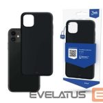 Back panel cover 3MK Apple iPhone 11 Matt Case Black