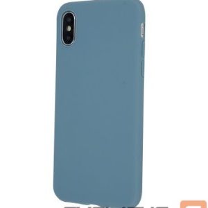 Back panel cover iLike Apple Matt TPU case for iPhone 11 gray blue