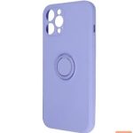 Back panel cover iLike Apple Finger Grip Case for iPhone 11 purple