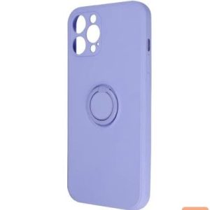 Back panel cover iLike Apple Finger Grip Case for iPhone 11 purple