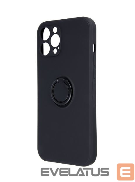 Back panel cover iLike Samsung Finger Grip Case for Samsung Galaxy A33 5G black
