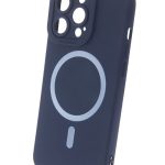 Back panel cover iLike Apple Silicon Magsafe case for iPhone 14 Pro 6,1 Blue