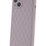 Back panel cover iLike Apple 3D Cube case for iPhone 14 Pro 6,1 Coffee