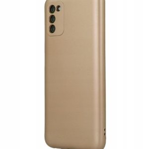Back panel cover iLike Samsung Metallic case for Samsung Galaxy A13 5G / A04S gold