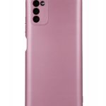 Back panel cover iLike Samsung Metallic case for Samsung Galaxy A13 5G / A04S pink