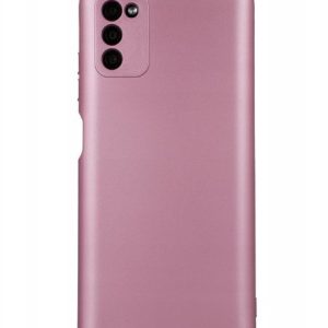Back panel cover iLike Samsung Metallic case for Samsung Galaxy A13 5G / A04S pink