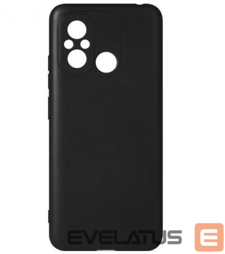 Back panel cover iLike Xiaomi Silicon case for Xiaomi Redmi 12c / Redmi 11a black