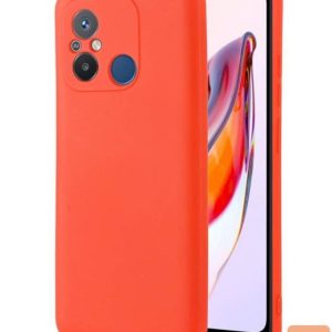 Back panel cover iLike Xiaomi Redmi 12c / Redmi 11a red Silicon case