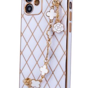 Back panel cover iLike Apple Glamour case for iPhone 11 white