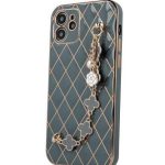 Back panel cover iLike Apple Glamour case for iPhone 11 green