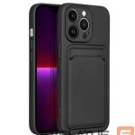 Back panel cover iLike Apple Card Cover case for iPhone 14 6,1 Black