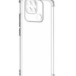 Back panel cover iLike Xiaomi Anti Shock 1,5 mm case for Xiaomi Poco C40 transparent