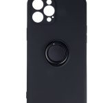Back panel cover iLike Samsung Finger Grip Case for Samsung Galaxy A13 5G / A04S black