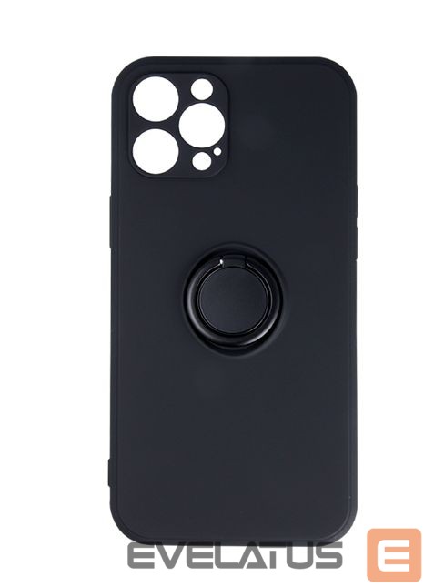 Back panel cover iLike Samsung Finger Grip Case for Samsung Galaxy A13 5G / A04S black