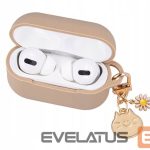 Headphone case iLike - Case for Airpods Pro 2 carmel with pendant