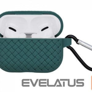 Headphone case iLike - Braid case for Airpods Pro green