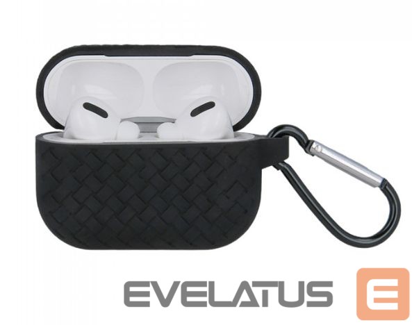 Headphone case iLike - Braid case for Airpods Pro black