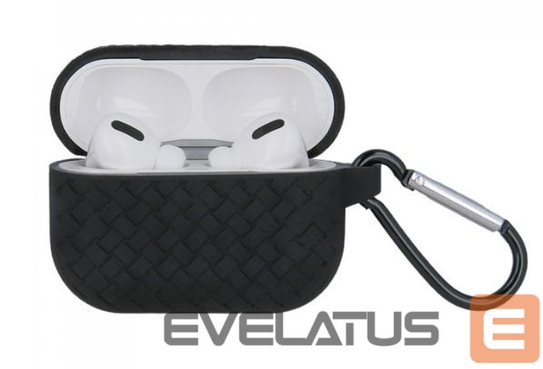 Headphone case iLike - Braid case for Airpods / Airpods 2 black