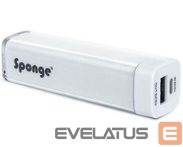 Power bank Sponge  Power Bank 2600 mAh White
