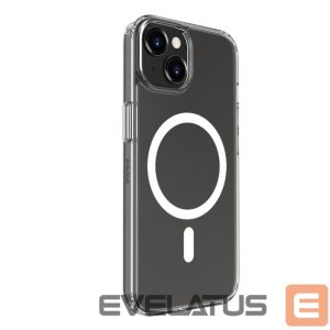 Back panel cover Evelatus Apple iPhone 15 Clear Case with MagSafe Transparent