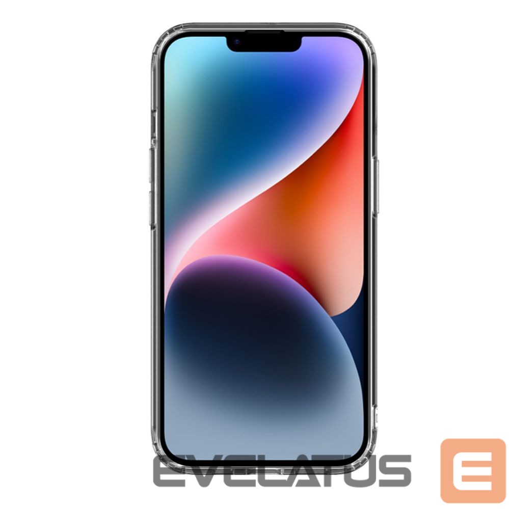 Back panel cover Evelatus Apple iPhone 15 Clear Case with MagSafe Transparent