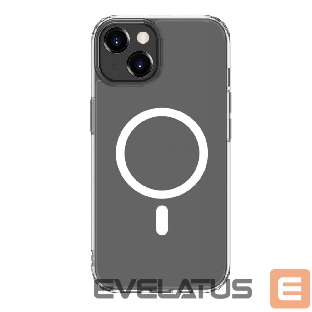 Back panel cover Evelatus Apple iPhone 15 Plus Clear Case with MagSafe Transparent