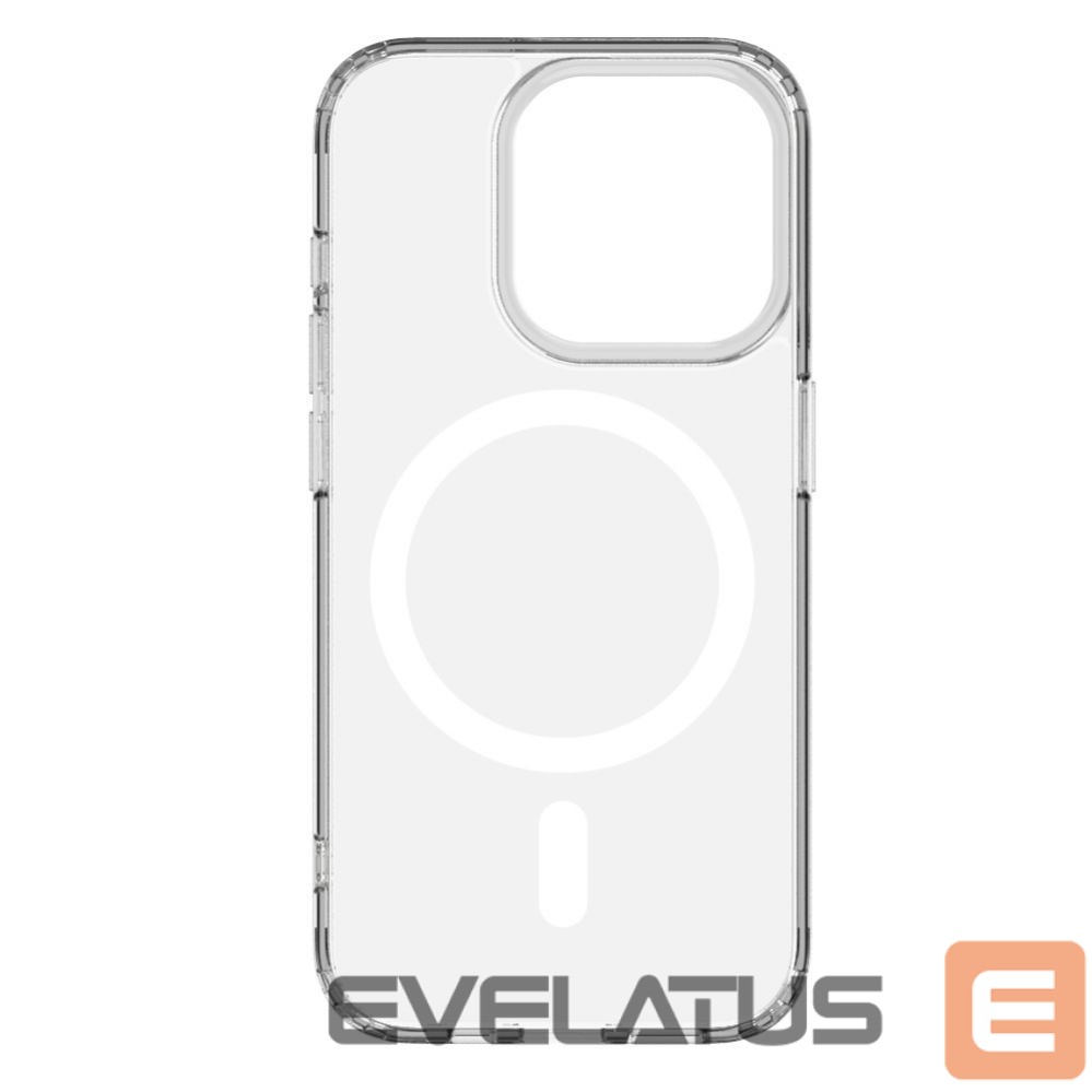 Back panel cover Evelatus Apple iPhone 15 Pro Clear Case with MagSafe Transparent