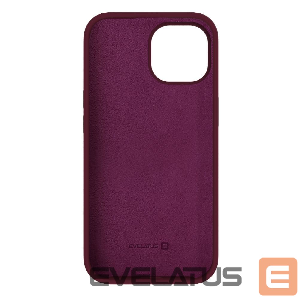 Back panel cover Evelatus Apple iPhone 15 Premium Soft Touch Silicone Case Rumored