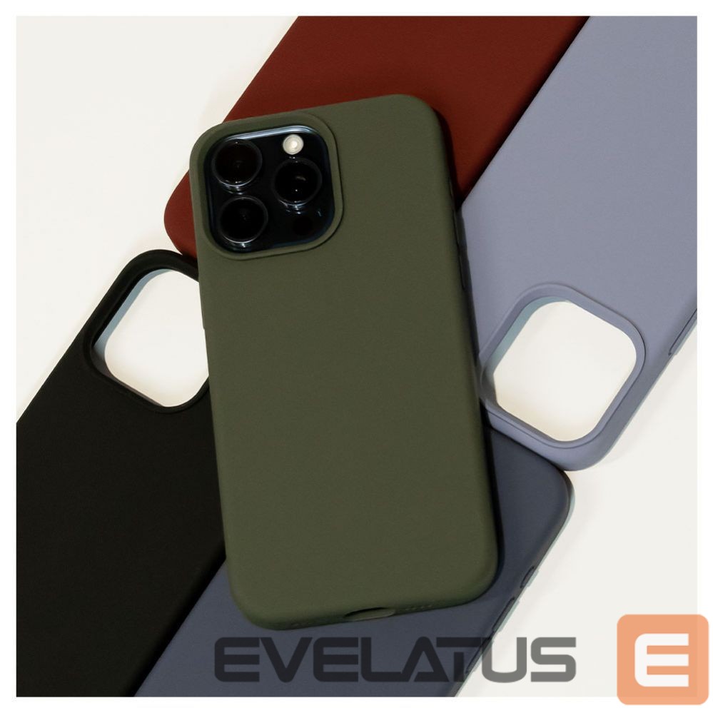 Back panel cover Evelatus Apple iPhone 15 Premium Soft Touch Silicone Case Rumored