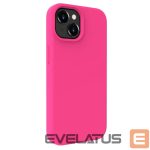 Back panel cover Evelatus Apple iPhone 15 Plus Premium Magsafe Soft Touch Silicone Case Pink