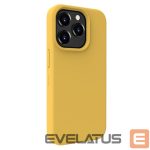 Back panel cover Evelatus Apple iPhone 15 Pro Premium Magsafe Soft Touch Silicone Case Gold