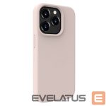 Back panel cover Evelatus Apple iPhone 15 Pro Premium Magsafe Soft Touch Silicone Case Pink Sand