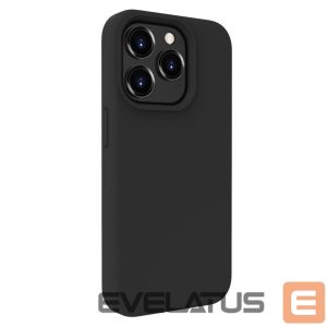 Back panel cover Evelatus Apple iPhone 15 Pro Max Premium Magsafe Soft Touch Silicone Case Black