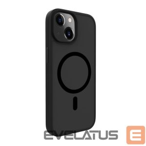 Back panel cover Evelatus Apple iPhone 15 Hybird Case With Magsafe PC+TPU Black