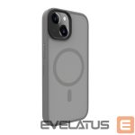 Back panel cover Evelatus Apple iPhone 15 Hybird Case With Magsafe PC+TPU Silver