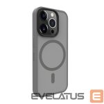 Back panel cover Evelatus Apple iPhone 15 Pro Hybird Case With Magsafe PC+TPU Silver