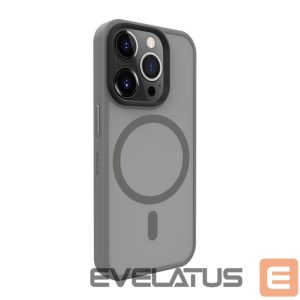 Back panel cover Evelatus Apple iPhone 15 Pro Hybird Case With Magsafe PC+TPU Silver