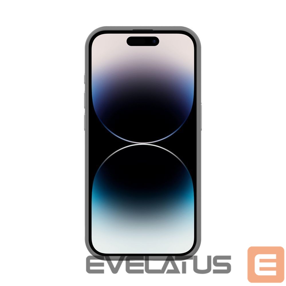 Back panel cover Evelatus Apple iPhone 15 Pro Hybird Case With Magsafe PC+TPU Silver