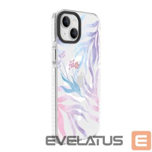Back panel cover Evelatus Apple iPhone 15 PC+TPU With MagSafe Customized Print Flower 