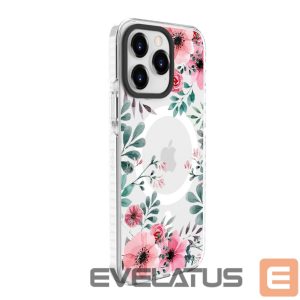 Back panel cover Evelatus Apple iPhone 15 Pro PC+TPU With MagSafe Customized Print Transparent