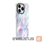 Back panel cover Evelatus Apple iPhone 15 Pro PC+TPU With MagSafe Customized Print Marble Purple