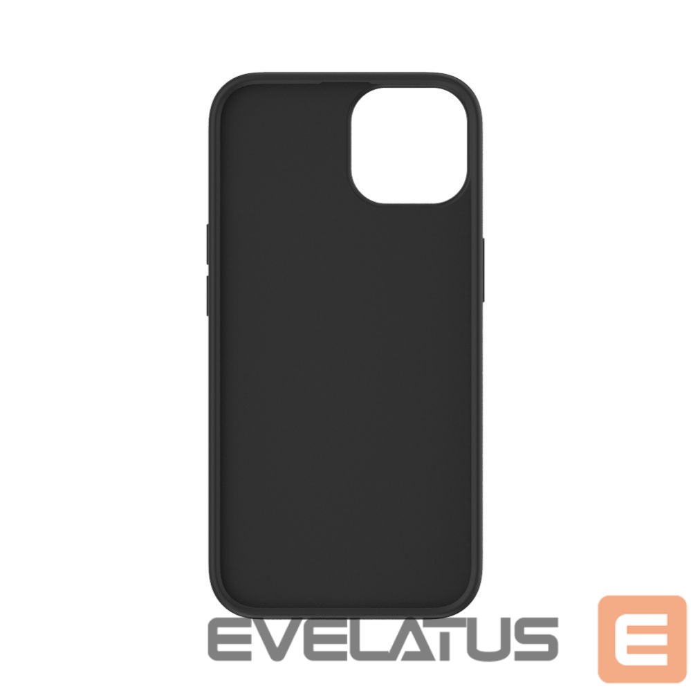 Back panel cover Evelatus Apple iPhone 15 Plus Plactic Leather Magsafe Back Cover Gray