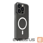 Back panel cover Evelatus Apple iPhone 15 Pro Clear Case With MagSafe and Camera Protection Transparent